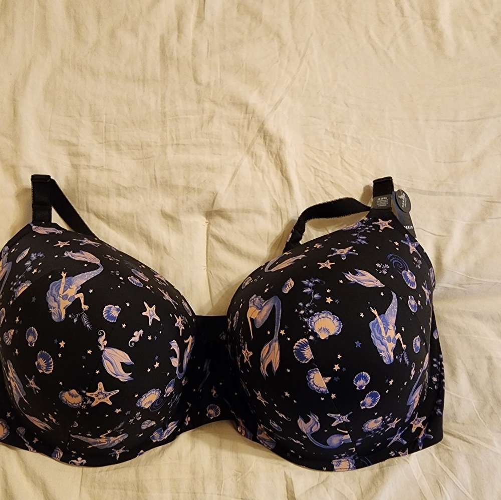 Mermaid T-Shirt Bra